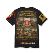 Load image into Gallery viewer, 169th Engineer Battalion Vietnam Service Tribute Tee | All-Over Print