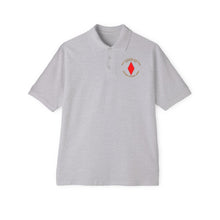Load image into Gallery viewer, Men's Piqué Polo - 5th Infantry Division - US Army