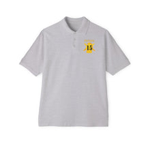 Load image into Gallery viewer, Men's Piqué Polo - PSYOPS w Branch Insignia - 15th Battalion Numeral - Line