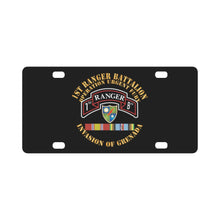 Load image into Gallery viewer, Grenada - 1st Rgr Bn Operation Urgent Fury w Svc Ribbons X 300 Classic License Plate
