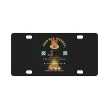 Load image into Gallery viewer, Army - Cold War Vet - 3rd Batttalion, 67th Air Defense Artillery, Stinger Teams, 3rd Infantry Divi Classic License Plate