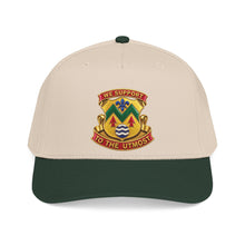 Load image into Gallery viewer, Mid Profile Baseball Cap - 528th Support Bn - DUI wo Txt - 3D - Enhanced