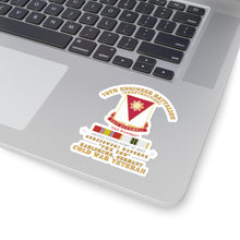 Load image into Gallery viewer, Kiss-Cut Stickers - Army - 79th Engineer Bn - Gerszewski, Karlsruhe, GE w COLD SVC X 300