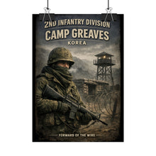 Load image into Gallery viewer, Rolled Posters - 2nd Infantry Division Cold Vigilance - Poster