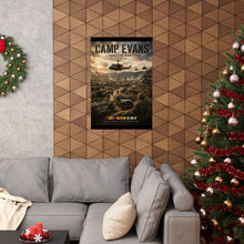 Load image into Gallery viewer, Camp Evans - I Corps, Vietnam - Tribute Matte Poster — "Tet Offensive and Relief of Khe Sanh."
