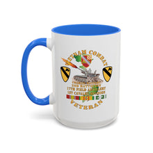 Load image into Gallery viewer, Colorful Mug (11oz/15oz) - Army - Charlie Battery.2nd Battalion,17th Field Artillery - w 1st Cavalry Div - M110 8in SP - Vietnam Vet w VN SVC X 300