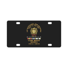 Load image into Gallery viewer, Army - 1st Battalion, 9th Infantry - Manchus - Keep Up the Fire - Camp Hovey Korea - Toko-ri w AFEM Classic License Plate