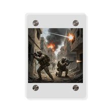 Load image into Gallery viewer, Acrylic Wall Art Panel - Marines in the 2nd Battle of Fallujah