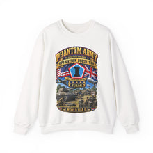 Load image into Gallery viewer, Crewneck Sweatshirt - Army - Phantom Army - Operation Fortitude - WWII - 1st FUSAG - 3D - Enhanced