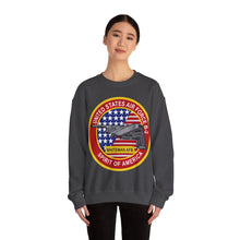 Load image into Gallery viewer, Unisex Heavy Blend Crewneck Sweatshirt - Usaf - B2 - Spirit - Stealth Bomber Wo Txt