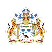 Load image into Gallery viewer, Kiss-Cut Stickers - COA - Coat of Arms of Guyana wo Txt X 300
