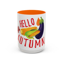 Load image into Gallery viewer, Accent Coffee Mug - Hello Autumn