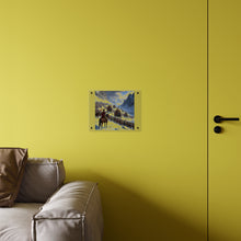 Load image into Gallery viewer, Acrylic Wall Art Panel - Hannibal Crossing the Alps to Atttack Rome