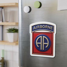 Load image into Gallery viewer, Die-Cut Magnet - Army - 82nd Airborne Division - SSI wo Txt - 3D - Enhanced