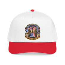 Load image into Gallery viewer, Mid Profile Baseball Cap - Emblem - We Will Always Remember - They Gave Everything - 3D - Enhanced