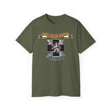 Load image into Gallery viewer, Unisex Ultra Cotton Tee - Army - 130th Station Hospital - Ribbon - DUI X 300
