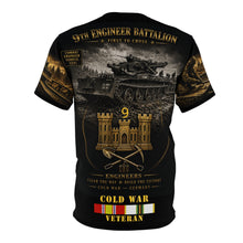 Load image into Gallery viewer, 9th Engineer Battalion Cold War Tribute Tee — Aschaffenburg Germany Veteran Army Shirt
