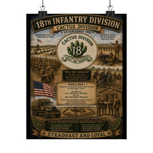 Load image into Gallery viewer, Matte Poster - 18th Infantry Division - Poster