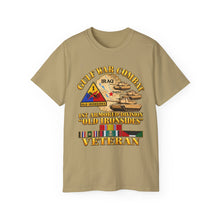 Load image into Gallery viewer, Unisex Ultra Cotton Tee - Army - Gulf War Combat - 1st Armored Divi - Old Ironsides - Veteran - Map w GULF SVC - 3D - Enhanced