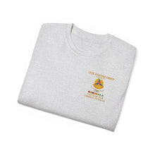 Load image into Gallery viewer, Unisex Ultra Cotton Tee - Vietnam Combat Aviation Vet w Air Crew Badges - 12th AVN Group Combat - Sgt Howard Meyers - 1968-1969 SVC X 300