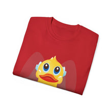 Load image into Gallery viewer, Unisex Ultra Cotton Tee - Yellow Rubber Duck - Front with Water - First Sergeant