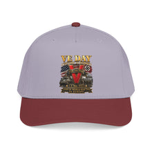 Load image into Gallery viewer, Mid Profile Baseball Cap - Army - VE Day - Victory in Europe Day - End of WWII - 3D - Enhanced