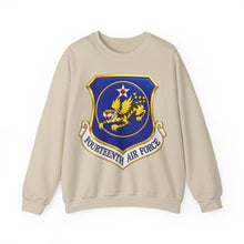 Load image into Gallery viewer, Crewneck Sweatshirt - USAF - 14th Air Force - Flying Tigers wo txt - 3D - Enhanced