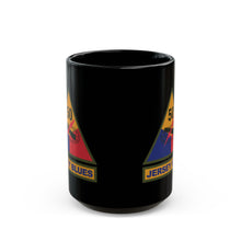 Load image into Gallery viewer, Black Mug (15oz) - SSI - 50th Armored Division w Name Tape X 300