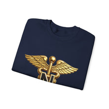 Load image into Gallery viewer, Crewneck Sweatshirt - Army Nurse Corps Branch Insignia - 3D - Enhanced