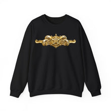 Load image into Gallery viewer, Crewneck Sweatshirt - USCG - Cutterman - Officer wo txt - 3D - Enhanced