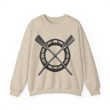 Load image into Gallery viewer, Crewneck Sweatshirt - USCG - Surfman Badge wo txt - 3D - Enhanced