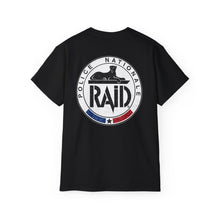 Load image into Gallery viewer, Unisex Ultra Cotton Tee - RAID emblem with panther