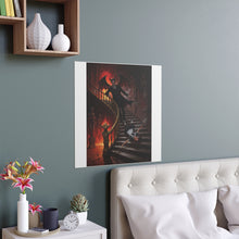 Load image into Gallery viewer, Indoor and Outdoor Silk Posters - devil and maid