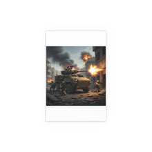 Load image into Gallery viewer, Indoor and Outdoor Silk Posters - Marine LAV in support of the 2nd Battle of Fallujah
