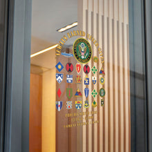 Load image into Gallery viewer, Military Die-Cut Stickers, Proud Veteran Decals, Customizable Designs for Gifting, Army Stickers for Celebration - Combat Veteran - 11B40X - Retired Army with Multi Units