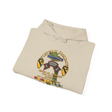 Load image into Gallery viewer, Hoodie – Army - Vietnam Combat Vet - H Co 75th Infantry (Ranger) - 1st Cavalry Div SSI - 3D - Enhanced