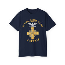 Load image into Gallery viewer, Unisex Ultra Cotton Tee - USPHS - USPHS - Insignia - Captain - Cpt X 300