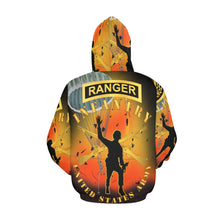 Load image into Gallery viewer, Men's All Over Print Hoodie (USA Size) (Model H13) - Infantry - Follow Me - Ranger Tab - Paratrooper - Battleground