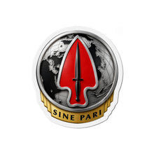 Load image into Gallery viewer, Die-Cut Magnet - Army - USASOC - Sine Pari - Delta Force wo txt - 3D - Enhanced