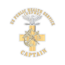 Load image into Gallery viewer, Kiss-Cut Stickers - USPHS - USPHS - Insignia - Captain - Cpt X 300