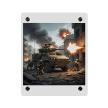 Load image into Gallery viewer, Acrylic Wall Art Panel - Marine LAV in support of the 2nd Battle of Fallujah