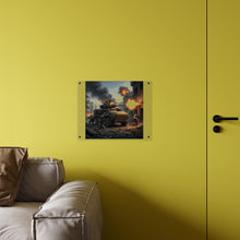 Load image into Gallery viewer, Acrylic Wall Art Panel - Marine LAV in support of the 2nd Battle of Fallujah