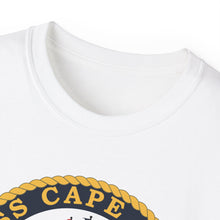 Load image into Gallery viewer, Unisex Ultra Cotton Tee - Navy - USS Cape Cod (AD 43) wo txt X 300