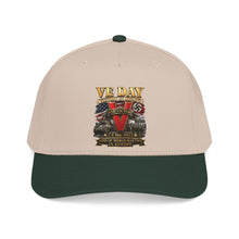 Load image into Gallery viewer, Mid Profile Baseball Cap - Army - VE Day - Victory in Europe Day - End of WWII - 3D - Enhanced