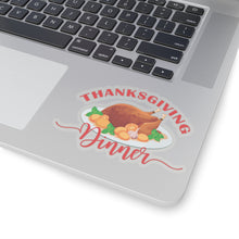 Load image into Gallery viewer, Kiss-Cut Stickers - Thanksgiving Dinner
