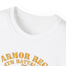 Load image into Gallery viewer, Unisex Ultra Cotton Tee - 4th Battalion 73rd Armor Regiment - Veteran W DUI wo At War - Br X 300