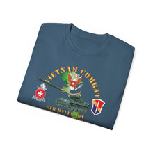 Load image into Gallery viewer, Unisex Ultra Cotton Tee - 6th Bn, 14th Artillery Regiment - w 1st Field Force - M107 - 175mm Gun - Vietnam Vet w VN SVC