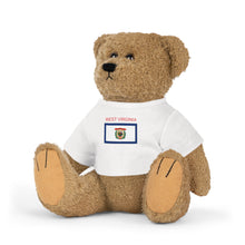 Load image into Gallery viewer, Plush Toy with T-Shirt - West Virginia Baby with West Virginia Flag