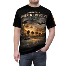 Load image into Gallery viewer, Operation Inherent Resolve Tribute Tee — War Against ISIS Memorial T-Shirt