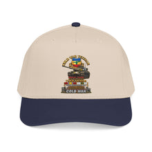 Load image into Gallery viewer, Mid Profile Baseball Cap - Army - Cold War Vet - 4th Bn 73rd Armor - 1st Inf Div - Panzer Kaserne Boblingen, FRG - M60A1 Tank w COLD SVC - 3D Enhanced X 300